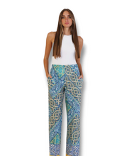 Carica l'immagine nel visualizzatore di Gallery, Pantalone con elastico maioliche