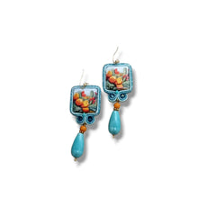 Carica l'immagine nel visualizzatore di Gallery, Orecchini Soutache "Fico d'India"