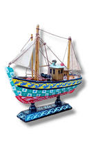 Carica l'immagine nel visualizzatore di Gallery, Peschereccio - Miniature Decorate - cod 15