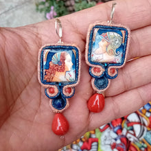 Carica l'immagine nel visualizzatore di Gallery, Orecchini Soutache "Amanti"