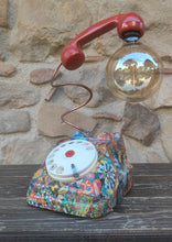 Carica l'immagine nel visualizzatore di Gallery, Lampada Telefono Vintage cod.7