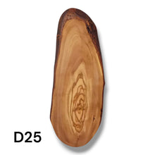 Carica l'immagine nel visualizzatore di Gallery, Tagliere Rustico in Legno di Ulivo cm 40
