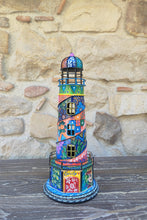 Carica l'immagine nel visualizzatore di Gallery, Faro Salvadanaio - Miniature Decorate - cod.80