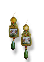 Carica l'immagine nel visualizzatore di Gallery, Orecchini Soutache "Duello"