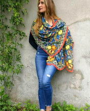 Carica l'immagine nel visualizzatore di Gallery, Foulard "Ciuri Ciuri"