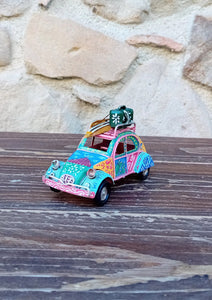 Citroen 2CV - Miniature Decorate - cod 11