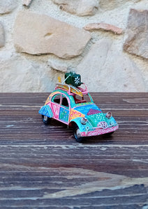 Citroen 2CV - Miniature Decorate - cod 11