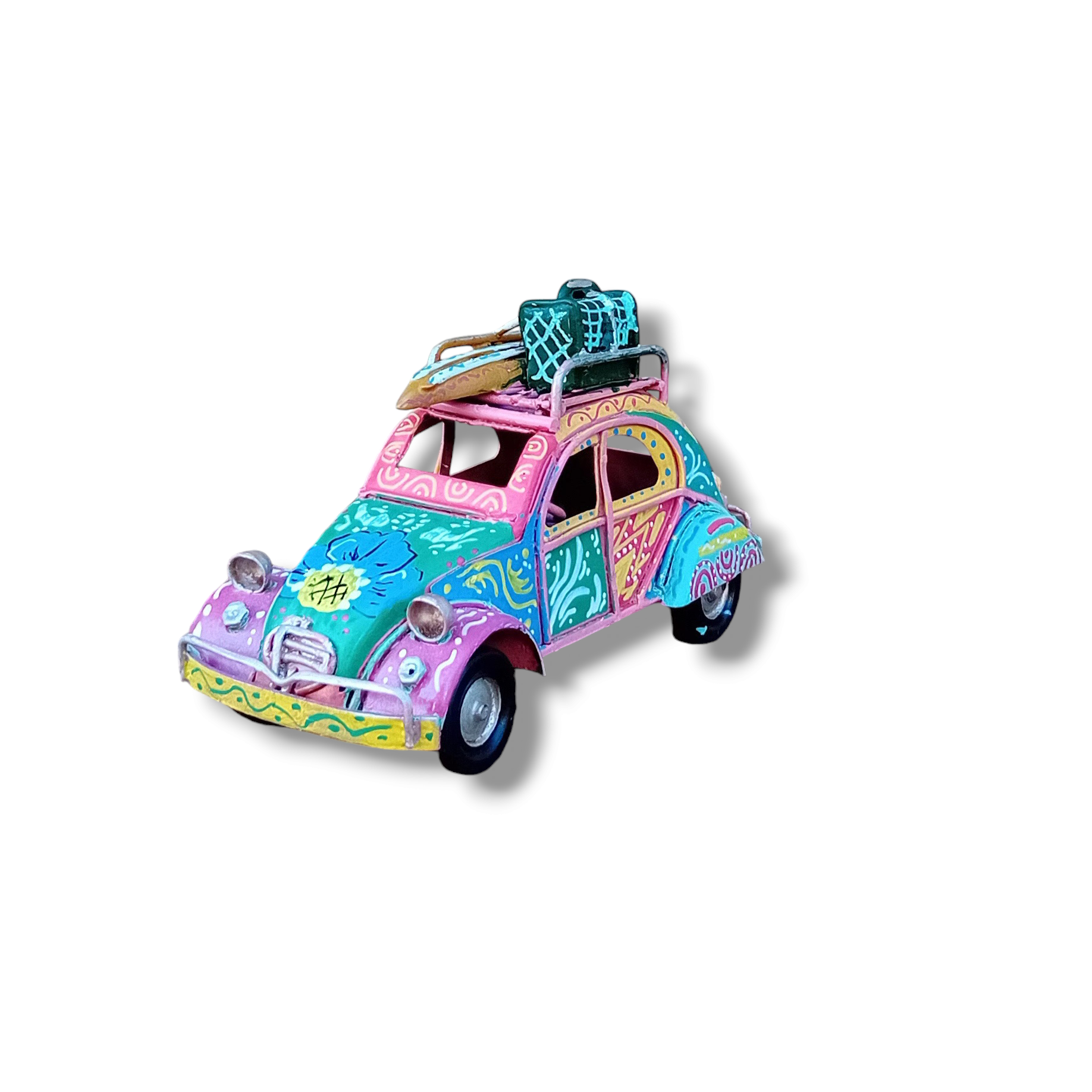 Citroen 2CV - Miniature Decorate - cod 13