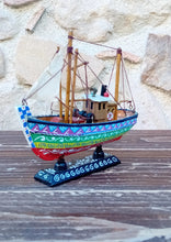 Carica l&#39;immagine nel visualizzatore di Gallery, Peschereccio - Miniature Decorate - cod 14
