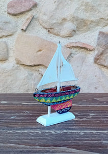 Barchetta a vela - Miniature Decorate - cod 20