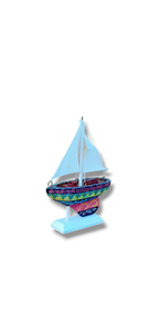 Barchetta a vela - Miniature Decorate - cod 20