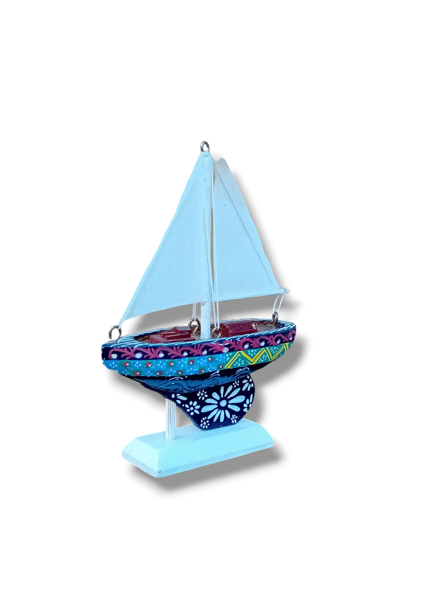 Barchetta a vela - Miniature Decorate - cod 22