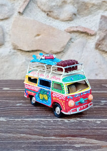 Minivan Retrò Piccolo 10 cm - Miniature Decorate - cod 5