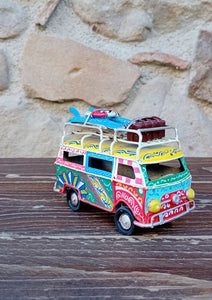 Minivan Retrò Piccolo 10 cm - Miniature Decorate - cod 8