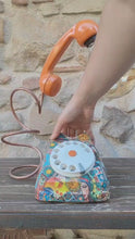 Carica e avvia il video nel visualizzatore di galleria, Lampada Telefono Vintage cod.6
