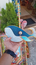 Carica e avvia il video nel visualizzatore di galleria, Balenottera Blue cm 28 - cod 13
