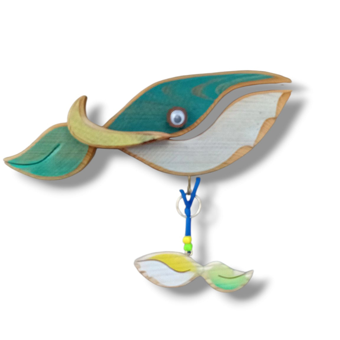 Balenottera con portachiavi - cod 10