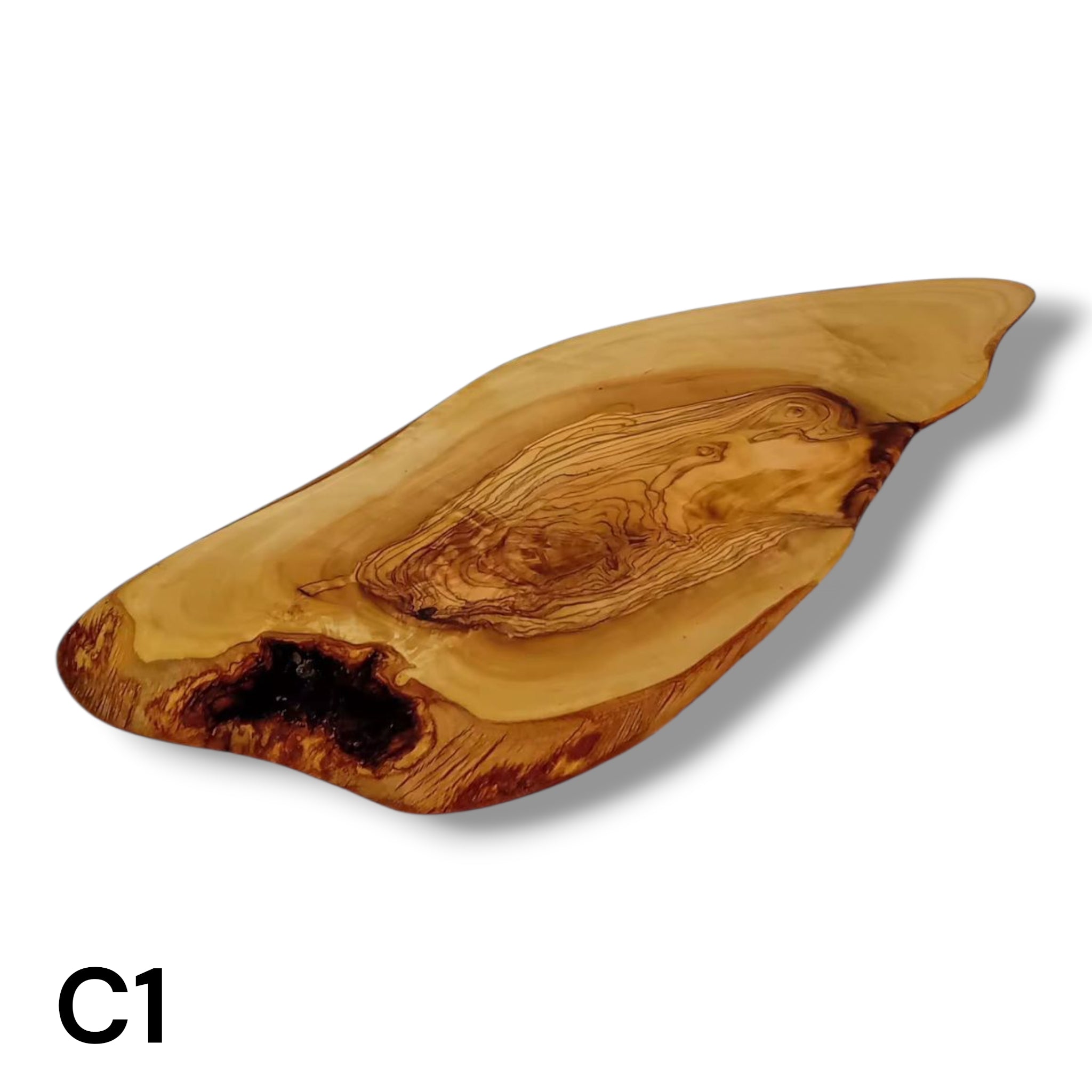 Tagliere Rustico in Legno di Ulivo cm 30