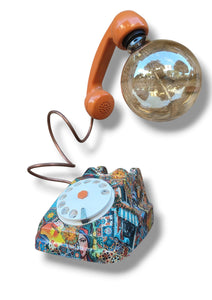 Lampada Telefono Vintage cod.6