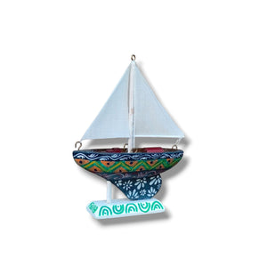 Barchetta a vela - Miniature Decorate - cod 40