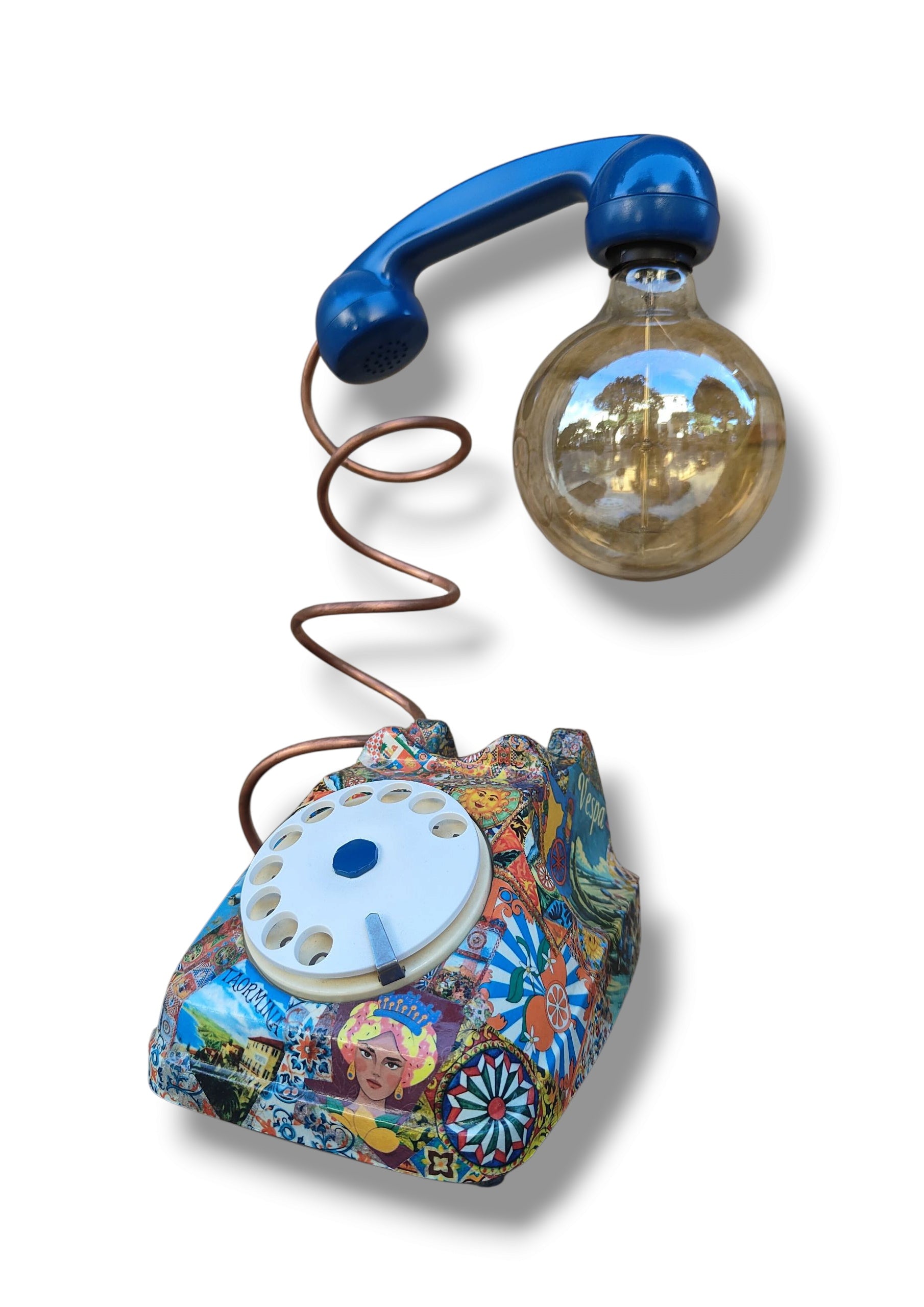 Lampada Telefono Vintage cod.2