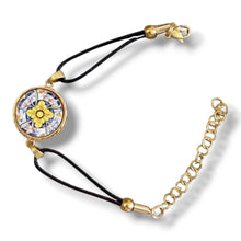 Carica l'immagine nel visualizzatore di Gallery, Bracciale Rotondo Lapilli con castone cod. 72
