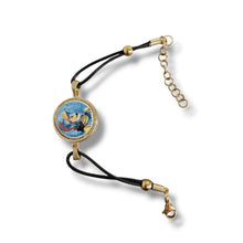 Carica l&#39;immagine nel visualizzatore di Gallery, Bracciale Rotondo Lapilli con castone &quot;Paladino&quot;
