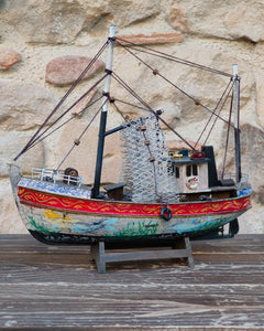Peschereccio 30cm - Miniature Decorate - cod 47