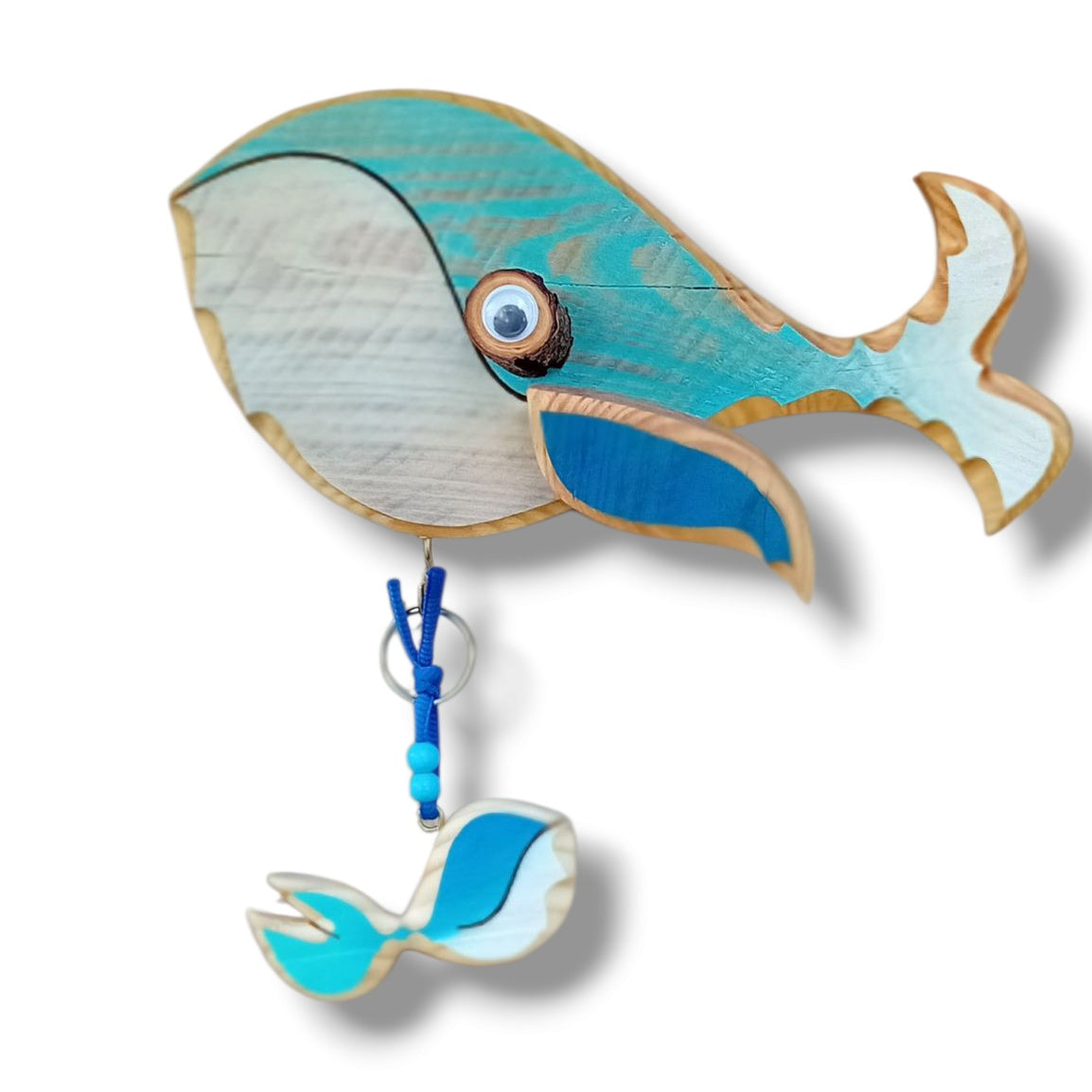 Balenottera con portachiavi - cod 9