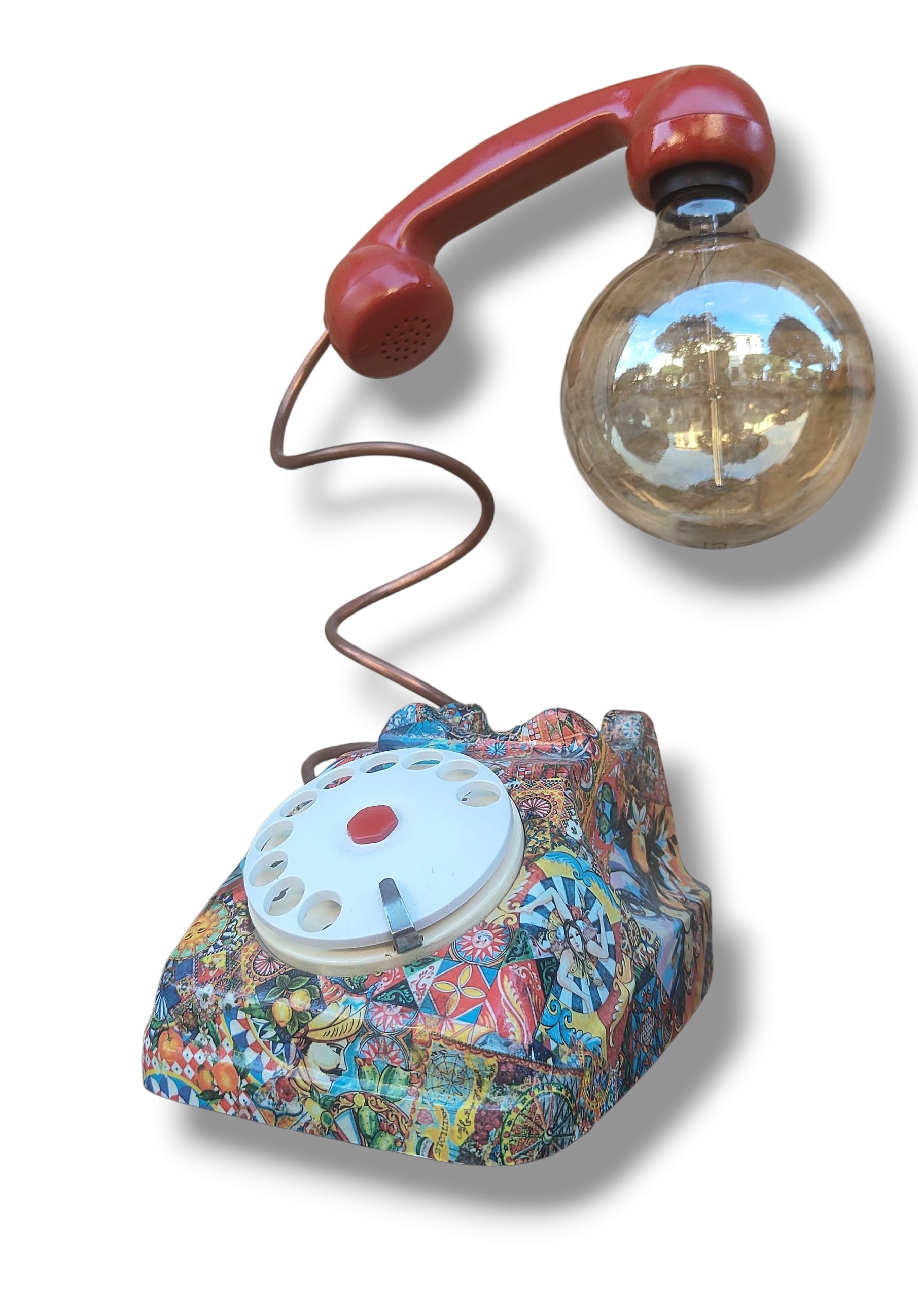 Lampada Telefono Vintage cod.7