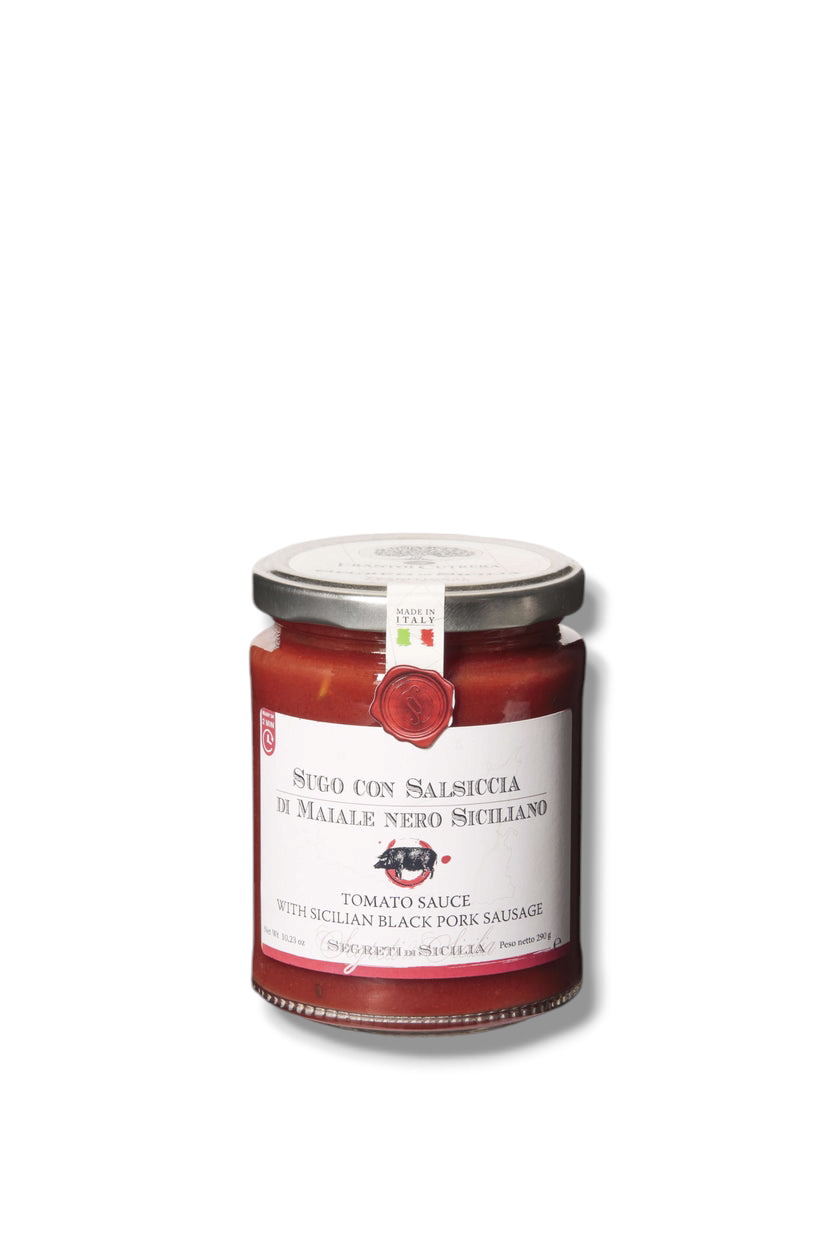 Sugo con Salsiccia di Maiale Nero Siciliano - 290 gr