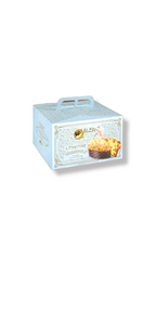 Panettone Tradizionale con uvetta e scorze di agrumi canditi 1 Kg - Pasticceria Aledi Bronte -