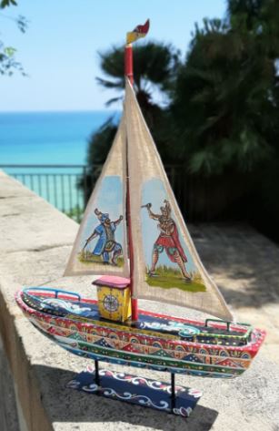 Barca a Vela - Miniature Decorate -