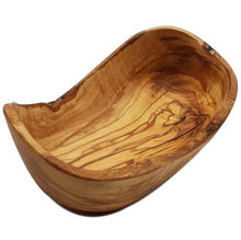 Carica l&#39;immagine nel visualizzatore di Gallery, Ciotola Rustica Ovale in Legno di Olivo
