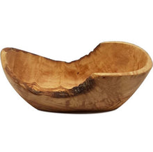 Carica l&#39;immagine nel visualizzatore di Gallery, Ciotola Rustica Ovale in Legno di Olivo
