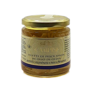 Filetti di Pesce Spada in Olio d'Oliva 220 gr