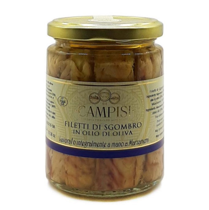 Filetti di Sgombro in Olio d'Oliva 300 gr