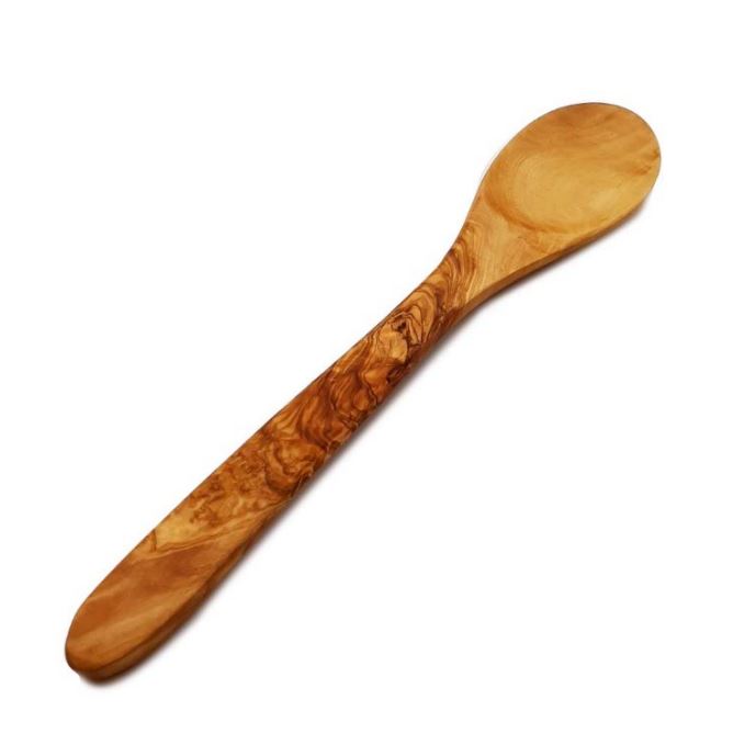 Cucchiaio Piatto in Legno di Olivo