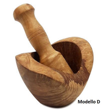 Carica l&#39;immagine nel visualizzatore di Gallery, mortaio_legno_di_ulivo_fatto_a_mano_artigianato_siciliano_olive_wood_mortar_made_by_hand_sicilian_artisan_D.jpg
