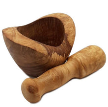 Carica l&#39;immagine nel visualizzatore di Gallery, Mortai in Legno di Olivo
