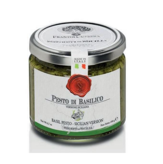 Pesto di Basilico - Versione Siciliana - 190 gr
