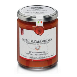 Sugo all'Arrabbiata - Versione Siciliana con Pomodoro Fresco - 290 gr