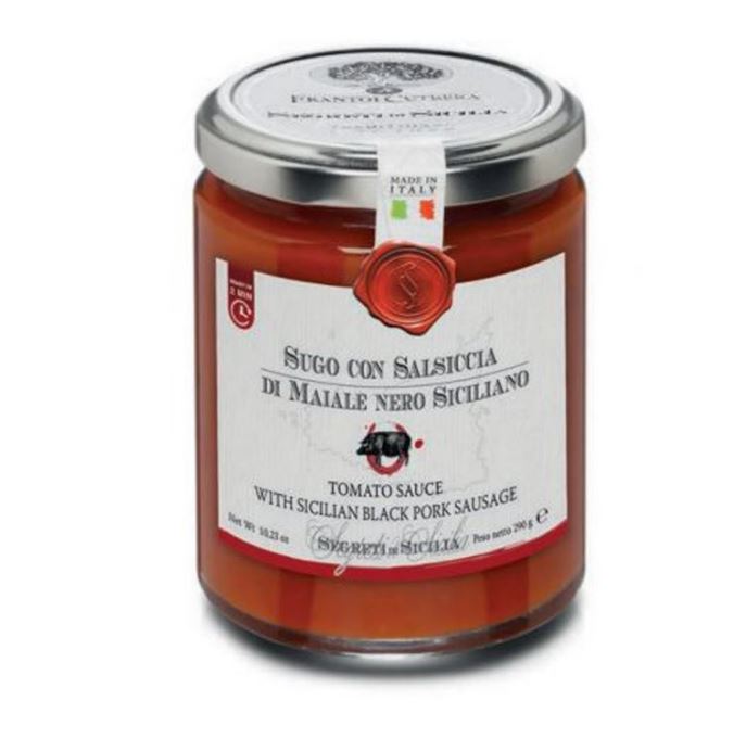 Sugo con Salsiccia di Maiale Nero Siciliano - 290 gr