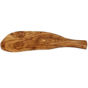 Tagliere Irregolare con Manico in Legno di Olivo